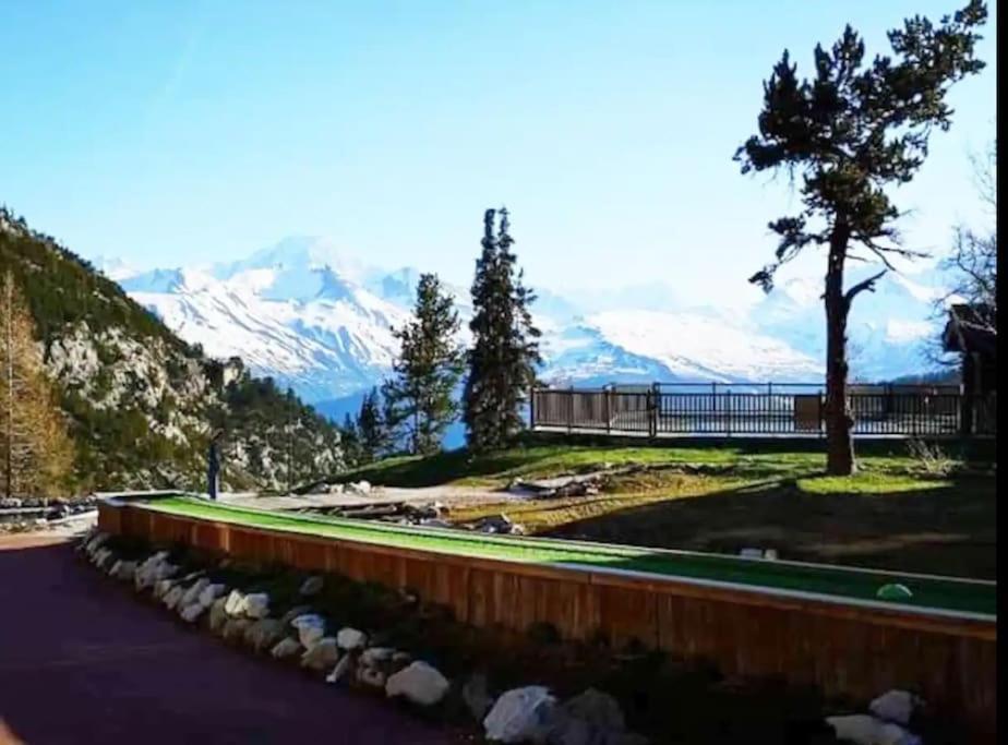 Appartement Style Chalet 5* Vue Mont-Blanc - Arc 1950 Les Arcs  Εξωτερικό φωτογραφία