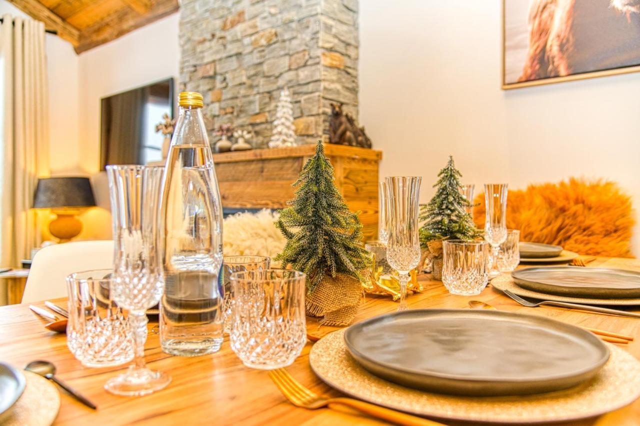 Appartement Style Chalet 5* Vue Mont-Blanc - Arc 1950 Les Arcs  Εξωτερικό φωτογραφία
