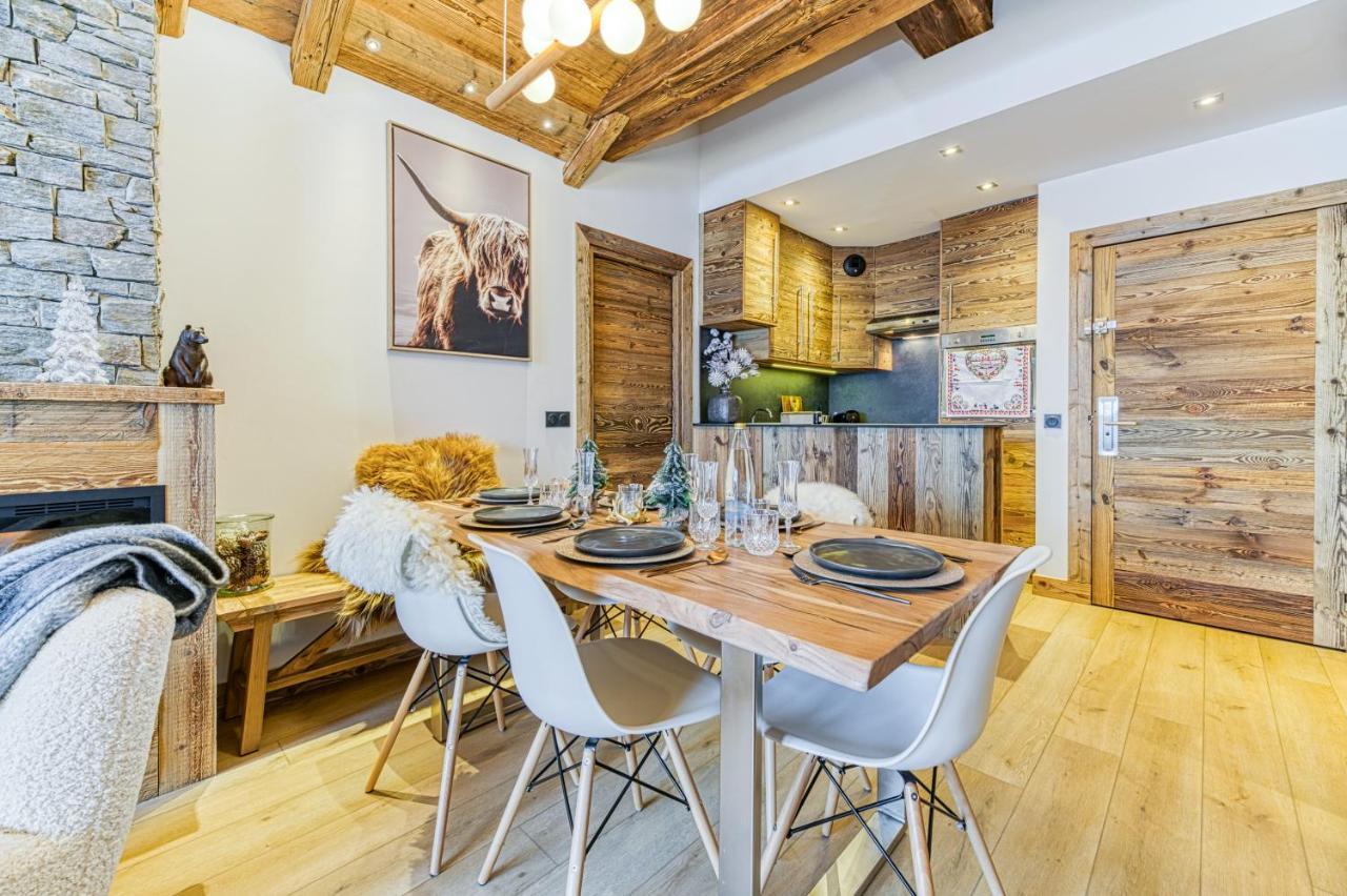 Appartement Style Chalet 5* Vue Mont-Blanc - Arc 1950 Les Arcs  Εξωτερικό φωτογραφία