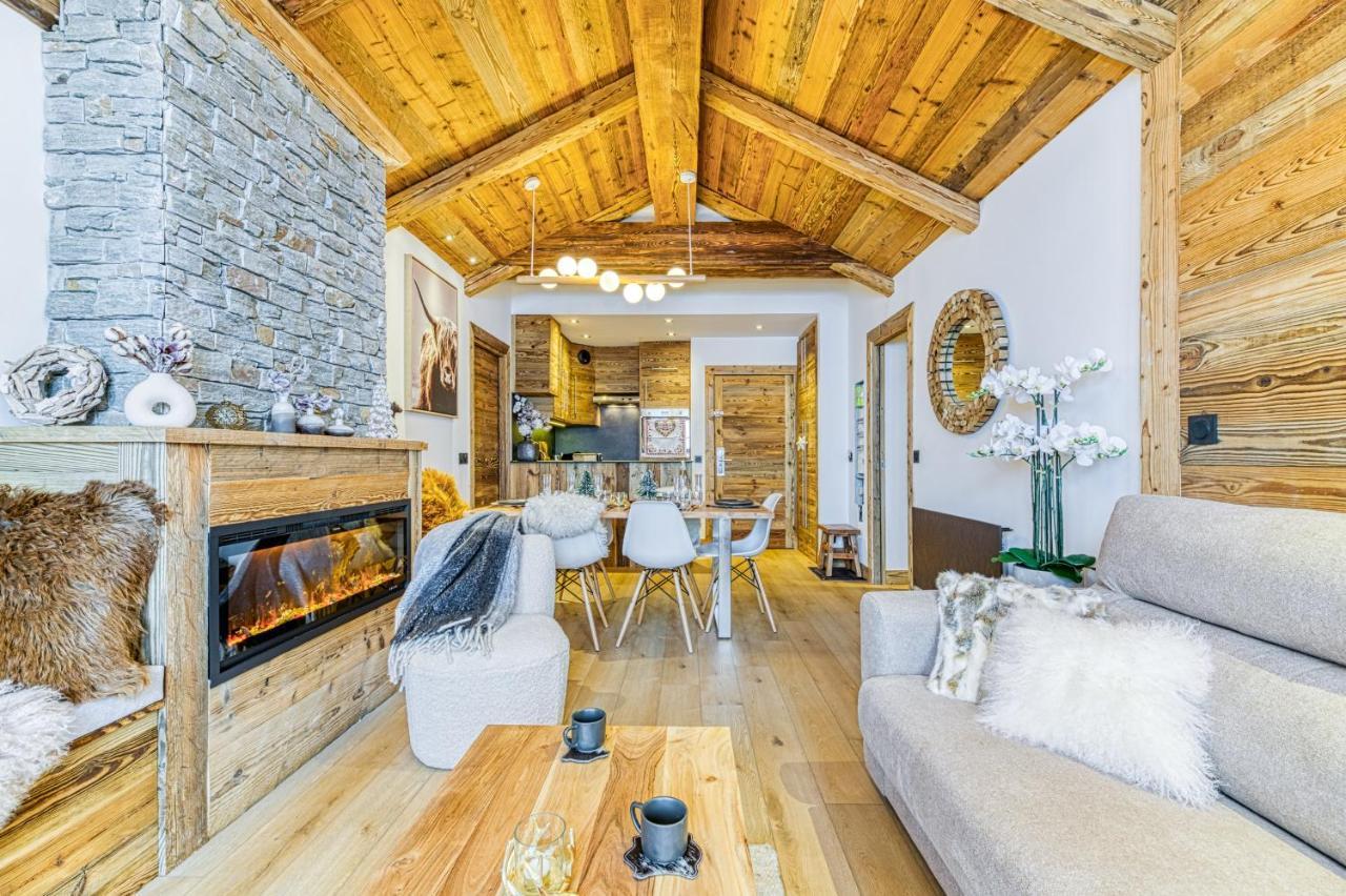 Appartement Style Chalet 5* Vue Mont-Blanc - Arc 1950 Les Arcs  Εξωτερικό φωτογραφία